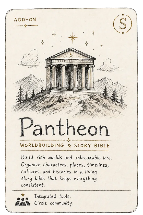 Pantheon add-on card