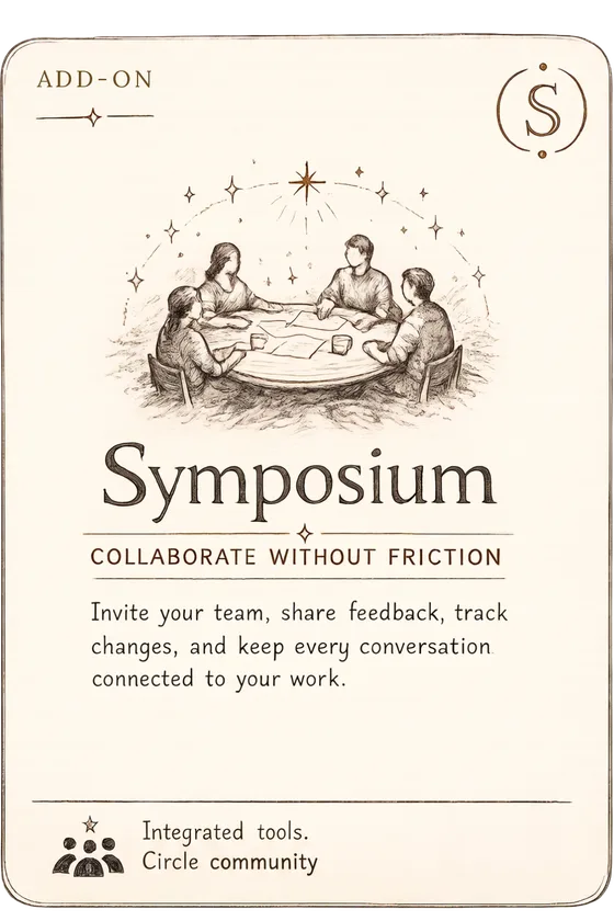 Symposium add-on card
